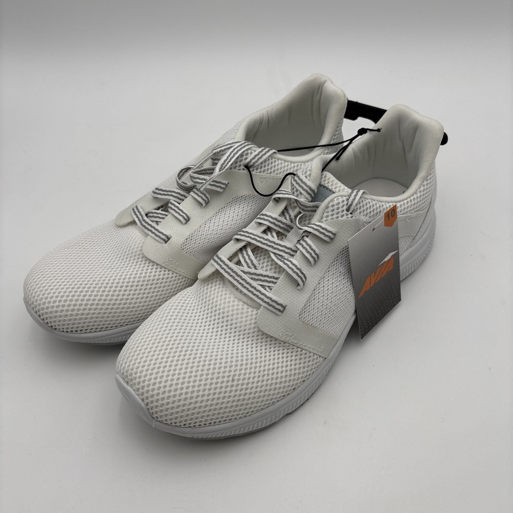 Avia Women's 10 - 2023 Deluxe Athletic Running Walking Sneaker-White NWT